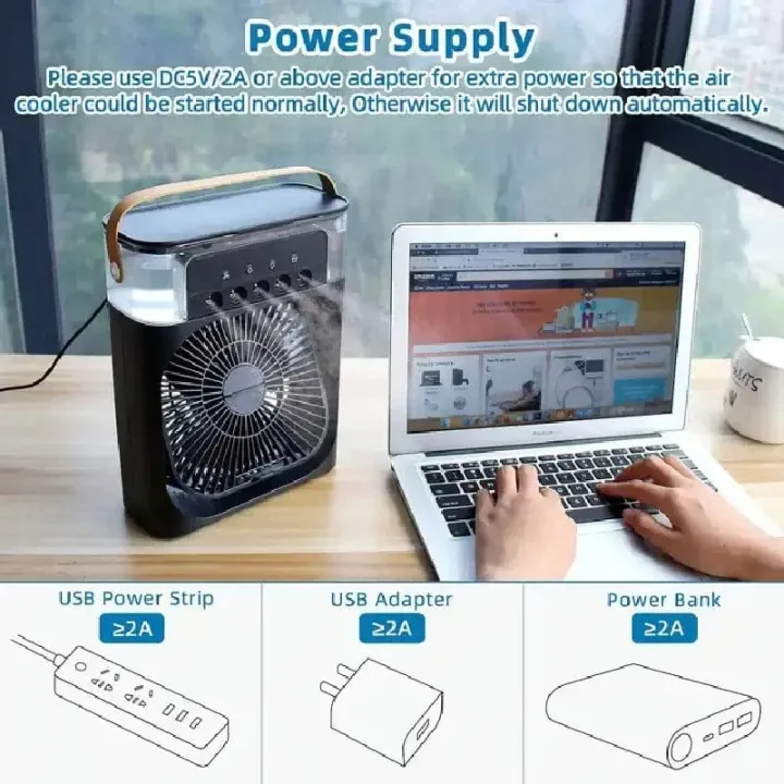 Portable Mini Air Cooler Fan
